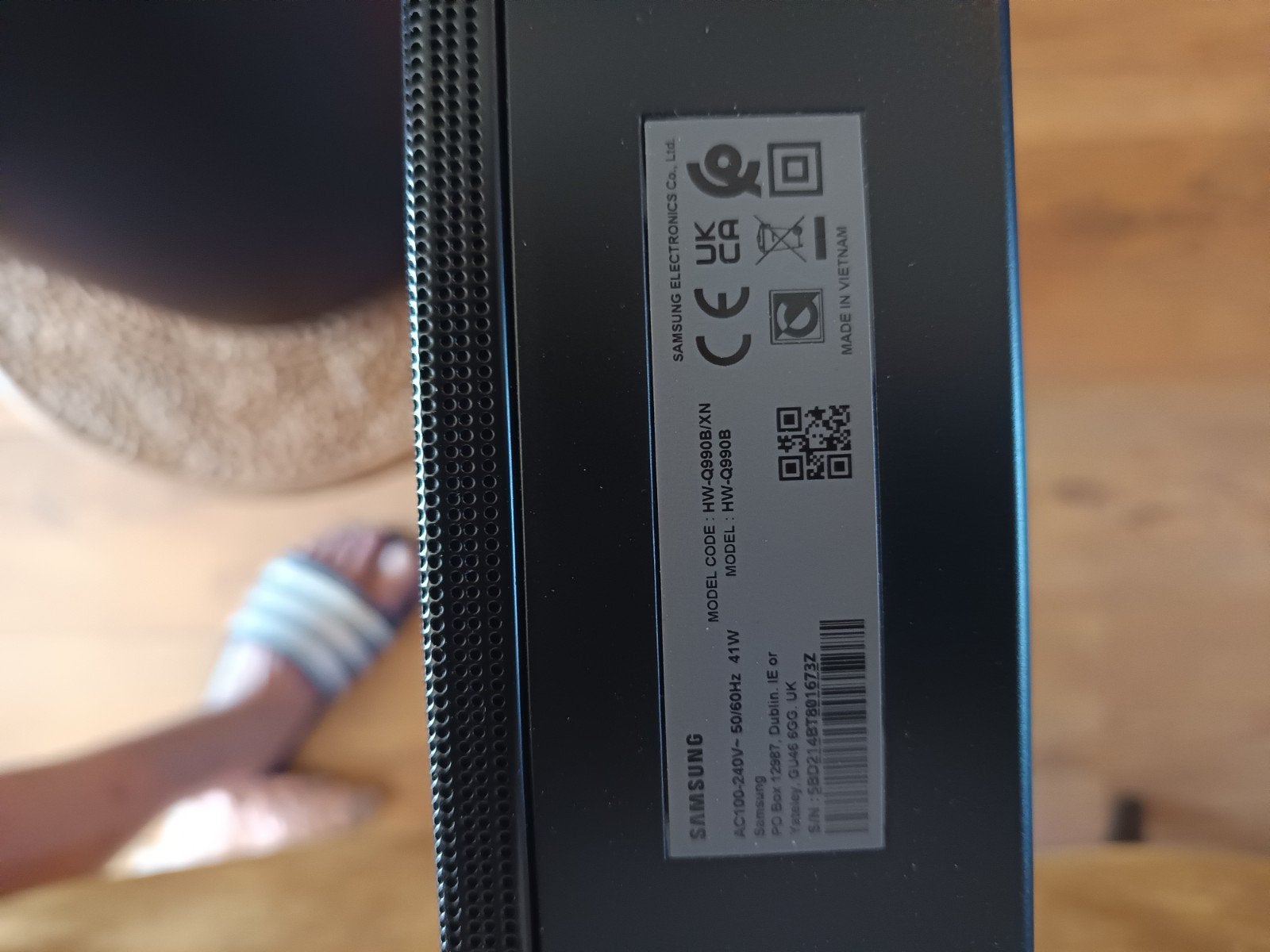 Samsung HW-Q990B Soundbar - Krachtig geluid, Ophalen, Bluetooth, Zo goed als nieuw