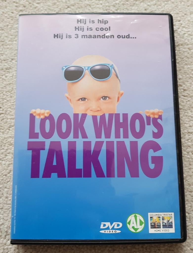 Look who's talking deel 1 film dvd komedie baby familie dvds, Cd's en Dvd's, Alle leeftijden, Verzenden, Zo goed als nieuw, Romantische komedie