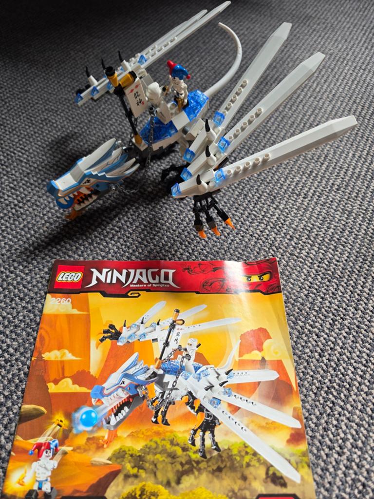 Lego Ninjago Jay's Stormjager (2260) met instructies, Verzenden, Lego, Compleet, Zo goed als nieuw