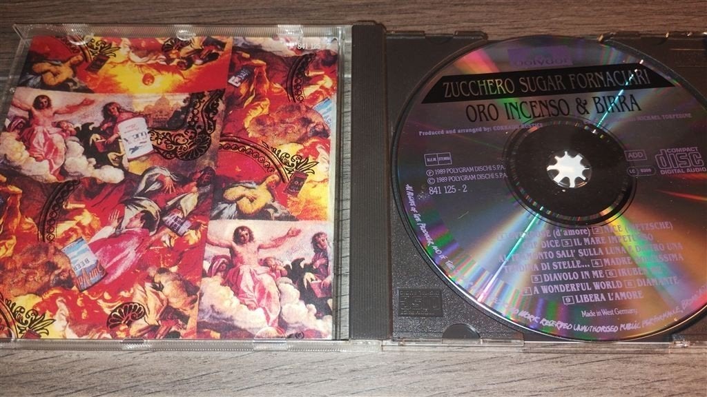 Zucchero - Oro Incenso & Birra, Ophalen of Verzenden, Zo goed als nieuw