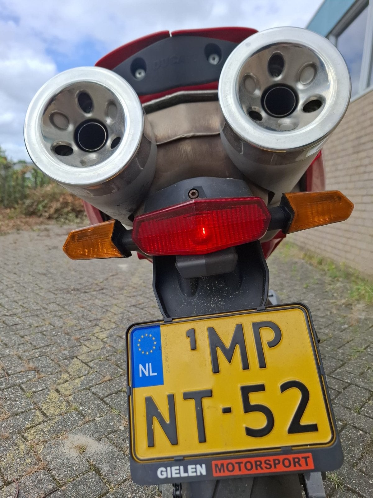 Ducati Multistrada 620- Rode Toermotor met Opties, Handvatverwarming, 2 cilinders, Gebruikt, Particulier