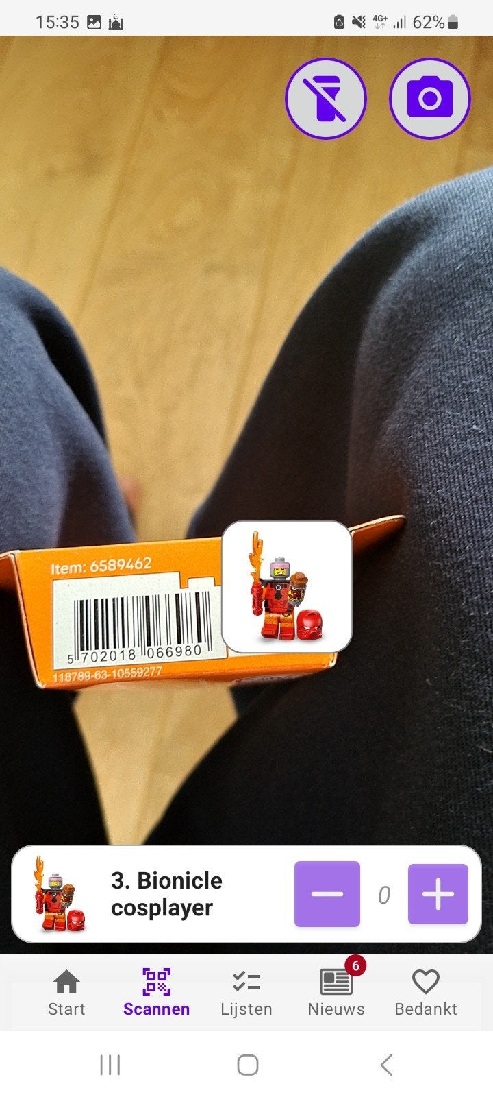 Lego Bionicle Cosplayer (3x), Lego, Nieuw, Ophalen of Verzenden, Minifiguren serie