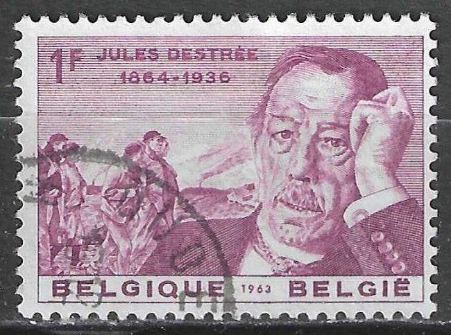 Belgie 1963 - Yvert/OBP 1269 - Jules Destree (ST), Postzegels en Munten, Postzegels | Europa | België, Verzenden, Gestempeld