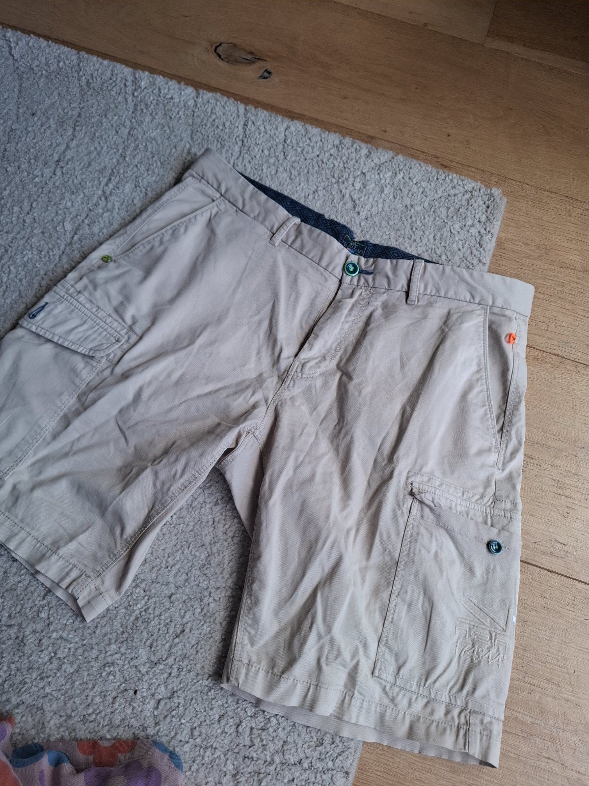 New Zealand Auckland Cargo Shorts Maat 33, New Zealand Auckland, Beige, Overige maten, Ophalen of Verzenden