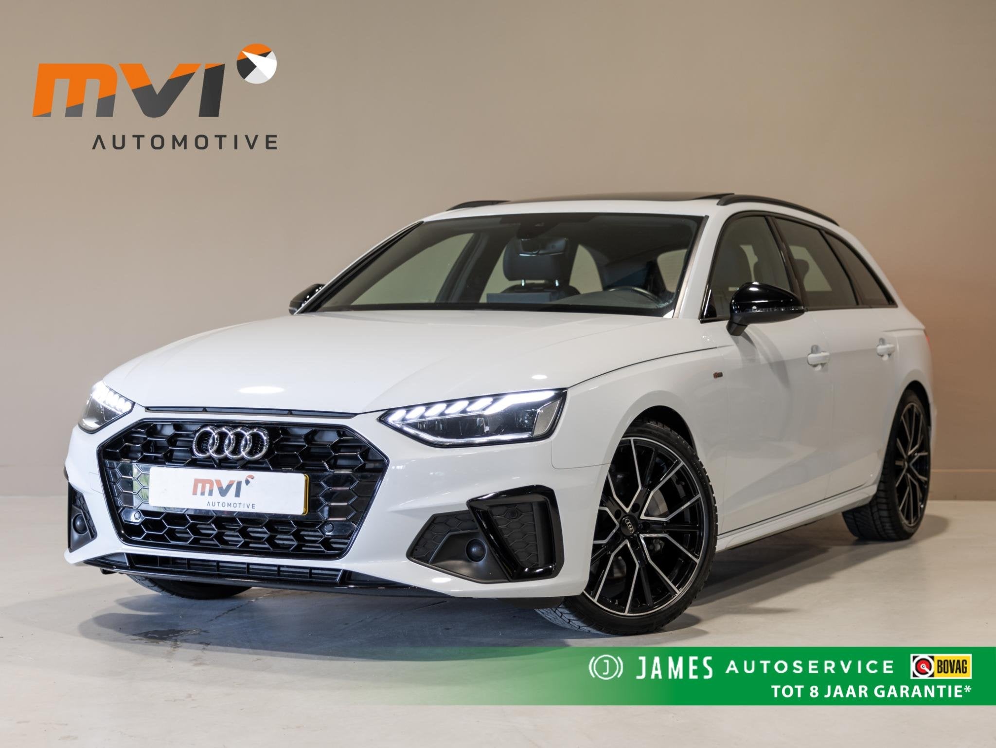 Audi A4 Avant 40 TFSI S-Line edition / 204pk / Panorama dak, Auto's, Dealer onderhouden, Gebruikt, 4 cilinders, Wit