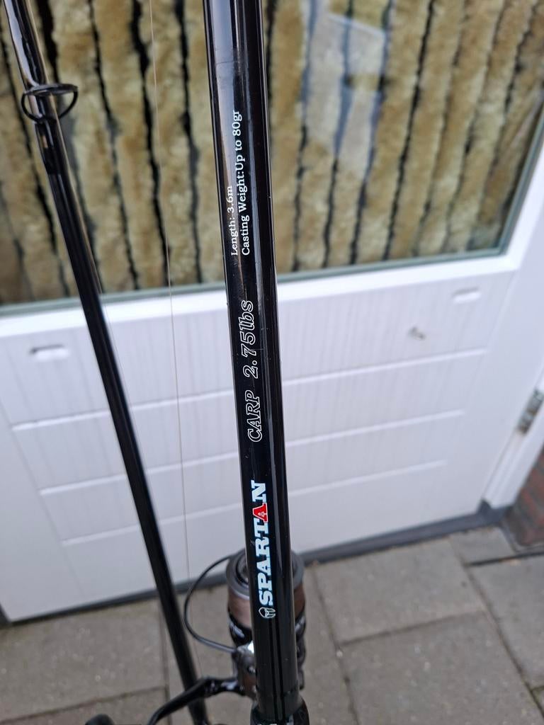 Spartan Carp hengels met Quick 2 igs molens, Ophalen of Verzenden