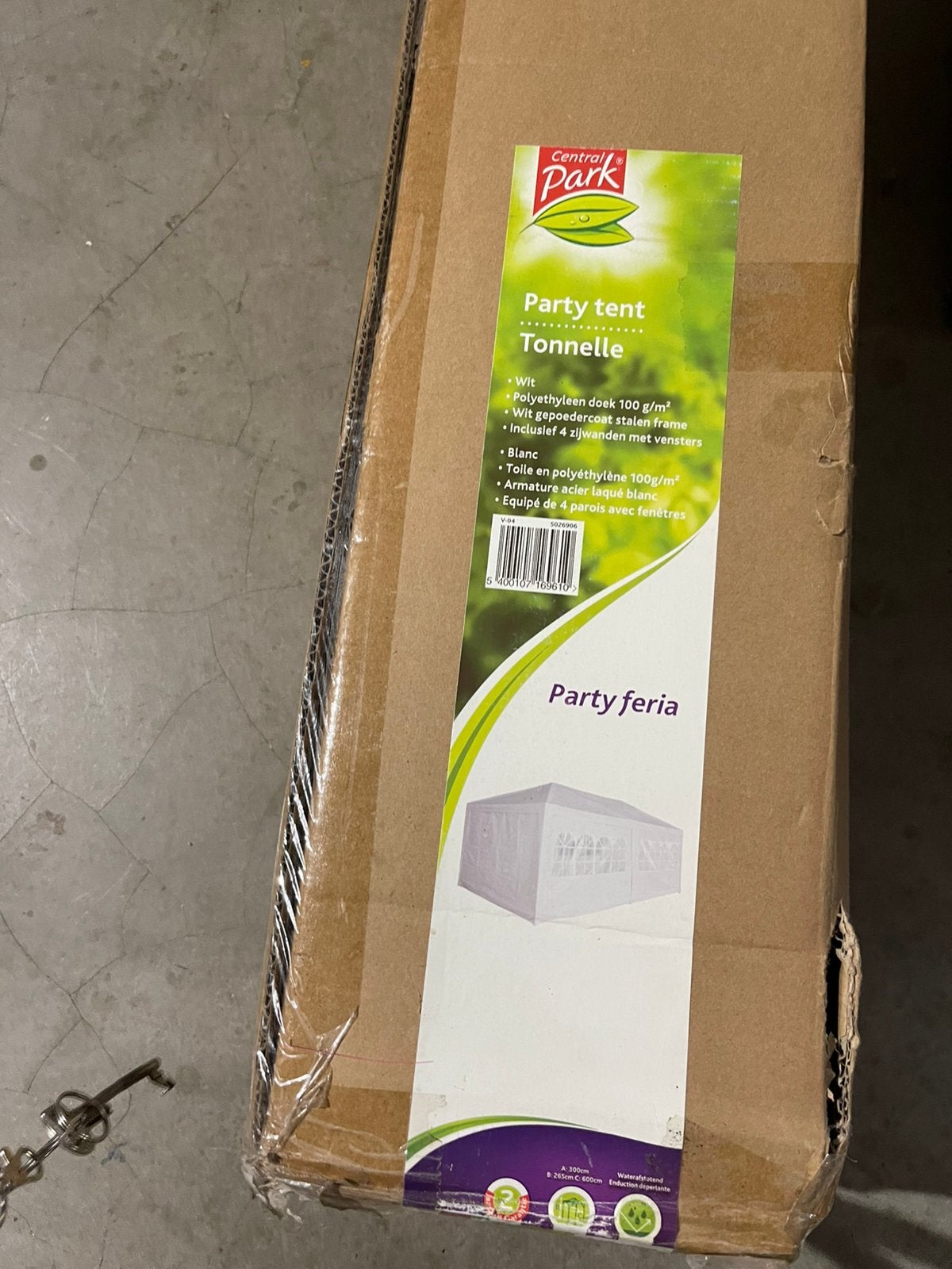 Partytent, Ophalen of Verzenden, Zo goed als nieuw, Minder dan 5 meter