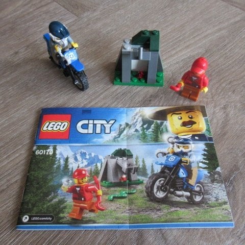 lego city 60170 off-road achtervolging, Lego, Ophalen of Verzenden, Inclusief instructies, City