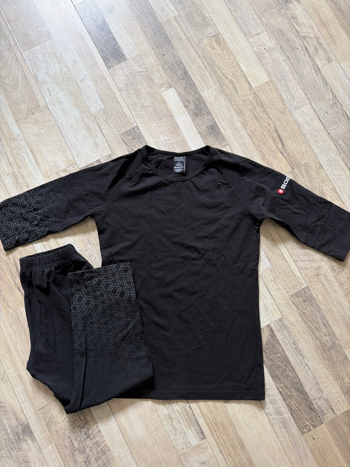Body trainingswear sportpak EMS training - XL, Fitness, Zwart, Maat 56/58 (XL), Ophalen of Verzenden