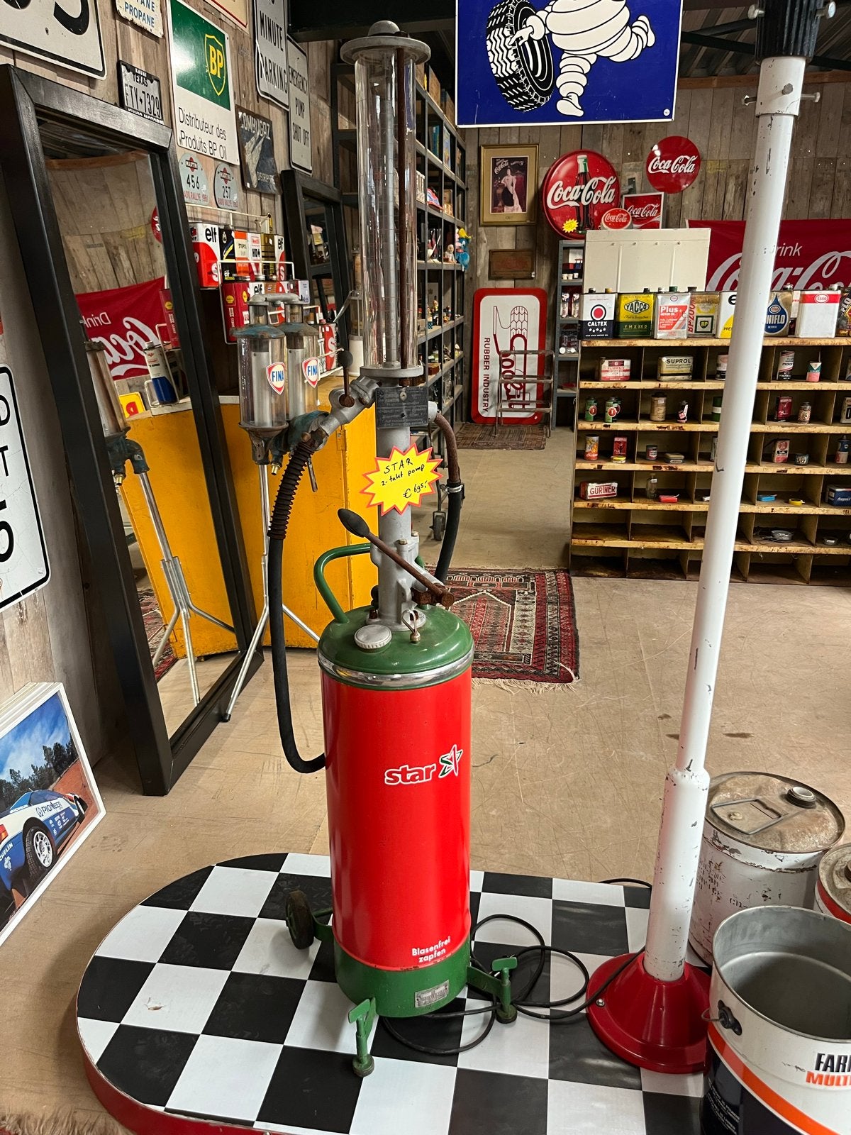 Star 2-takt pomp - Decoratie voor Mancave/Hobbygarage, Ophalen