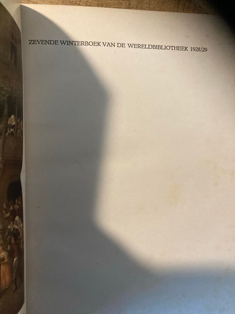 Zevende Winterboek van de Wereldbibliotheek 1928/29, Ophalen of Verzenden, Gelezen