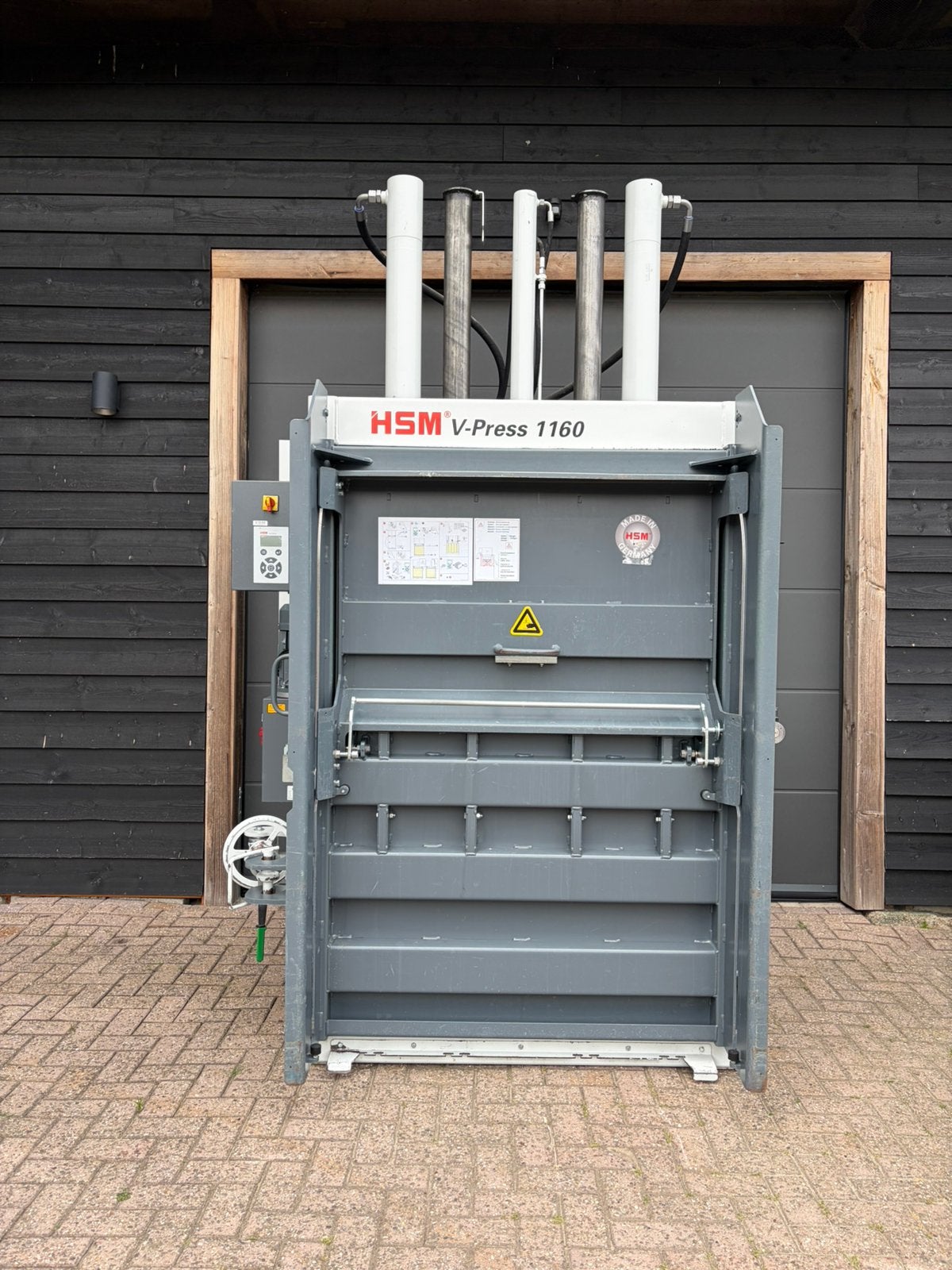 HSM V-Press 1160 | 60 ton | Papierpers | Plasticpers, Doe-het-zelf en Verbouw, Gereedschap | Overige machines, Ophalen of Verzenden