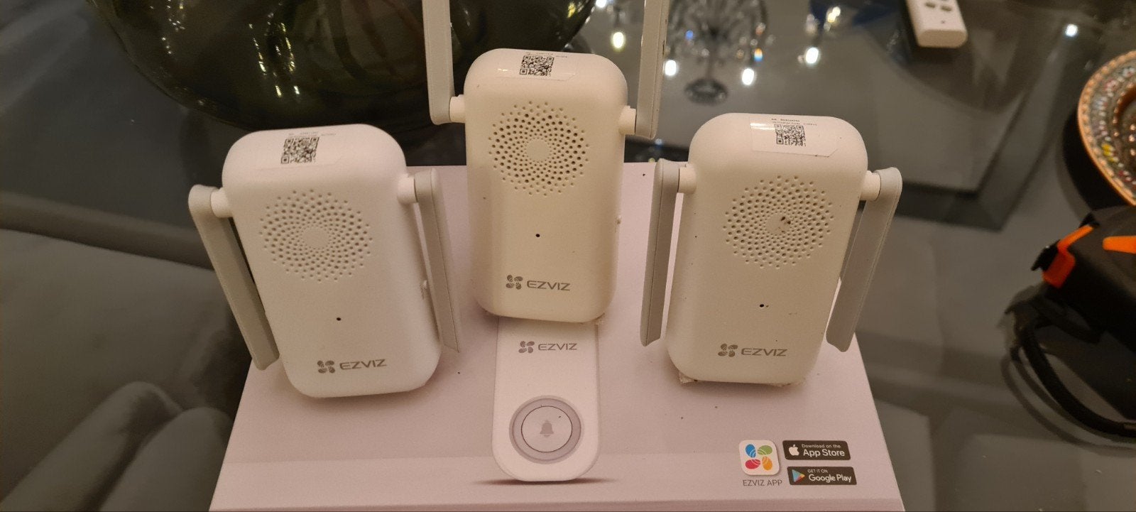 Ezviz chimes voor deurbelcamera, Audio, Tv en Foto, Ophalen of Verzenden, Zo goed als nieuw, Buitencamera