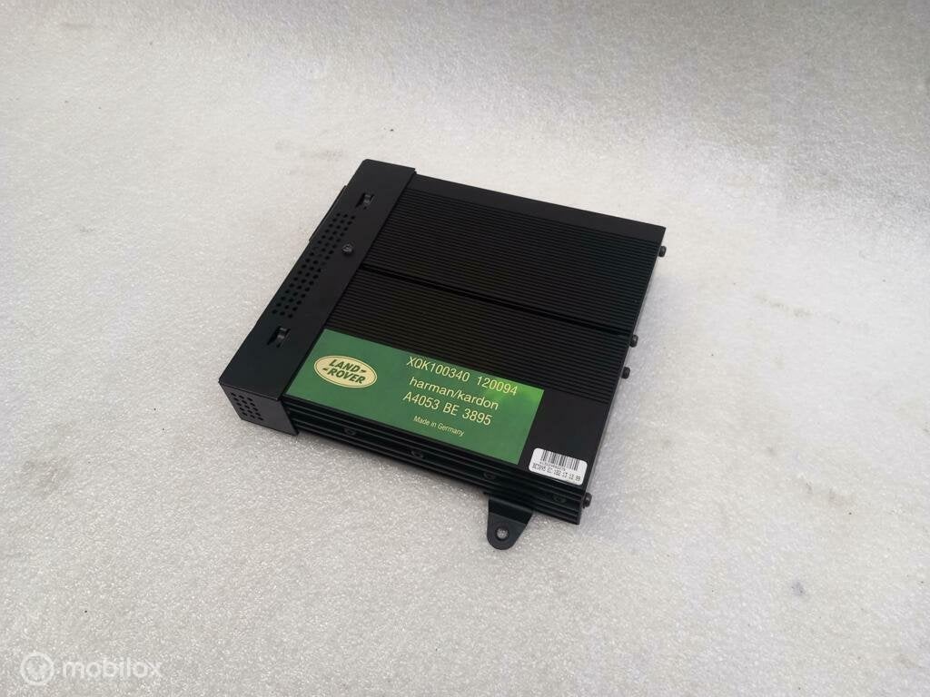 Versterker Range Rover P38 XQK100340 Harman Kardon Amplifier, Land Rover, Ophalen of Verzenden, Gebruikt, Land Rover