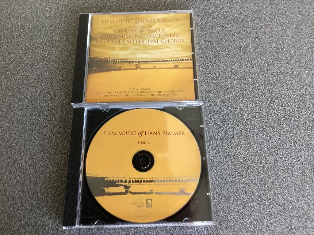 2 Cd's  Film Music of Hans Zimmer  "The City of Prague ", Ophalen of Verzenden, Zo goed als nieuw
