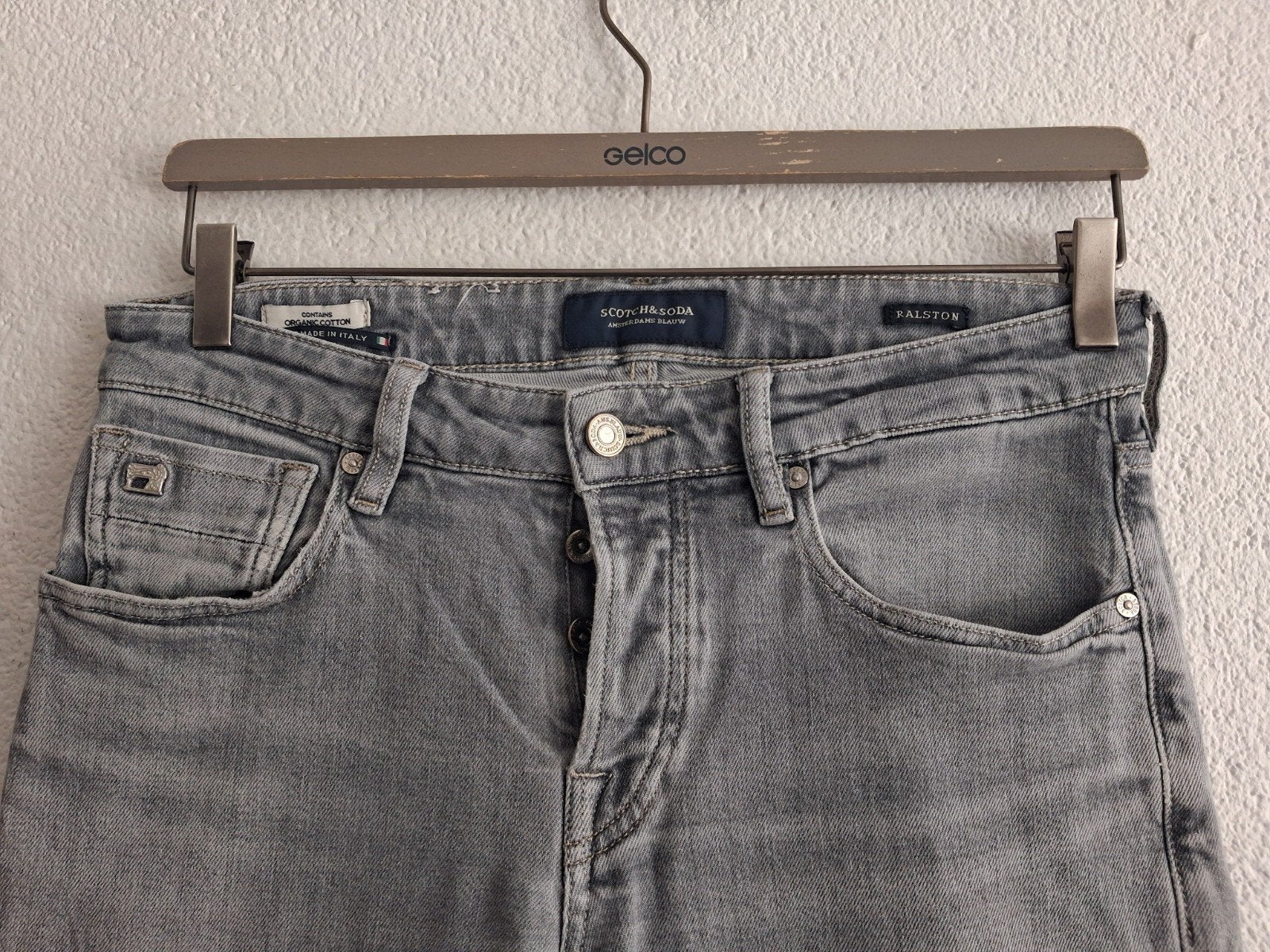 Scotch & Soda Ralston Jeans W32/L32 Grijs, W32 (confectie 46) of kleiner, Ophalen of Verzenden, Zo goed als nieuw, Grijs