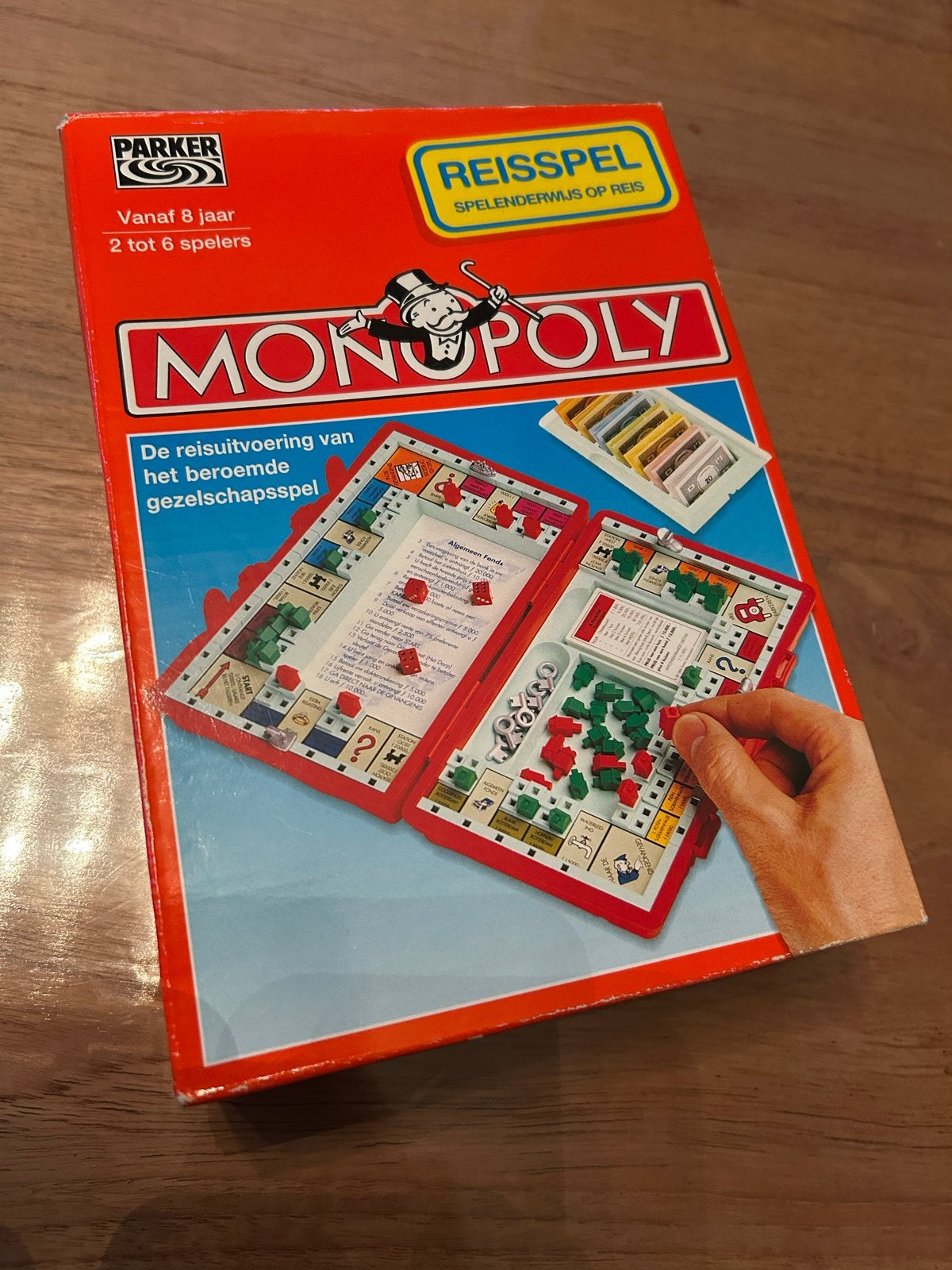 Monopoly Reisspel - Compact en Compleet, Drie of vier spelers, Ophalen of Verzenden, Zo goed als nieuw, Reisspel
