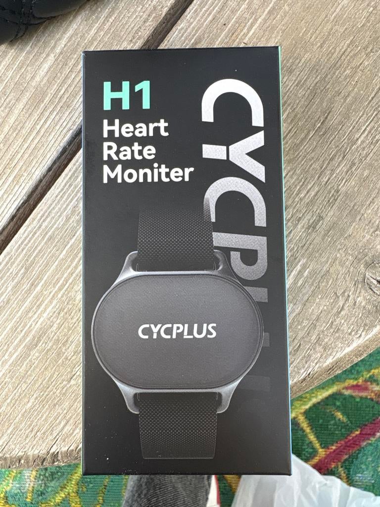 CYCPLUS H1 Hartslagmeter - Nieuw in doos, Fietsen en Brommers, Fietsaccessoires | Fietscomputers, Zo goed als nieuw, Ophalen