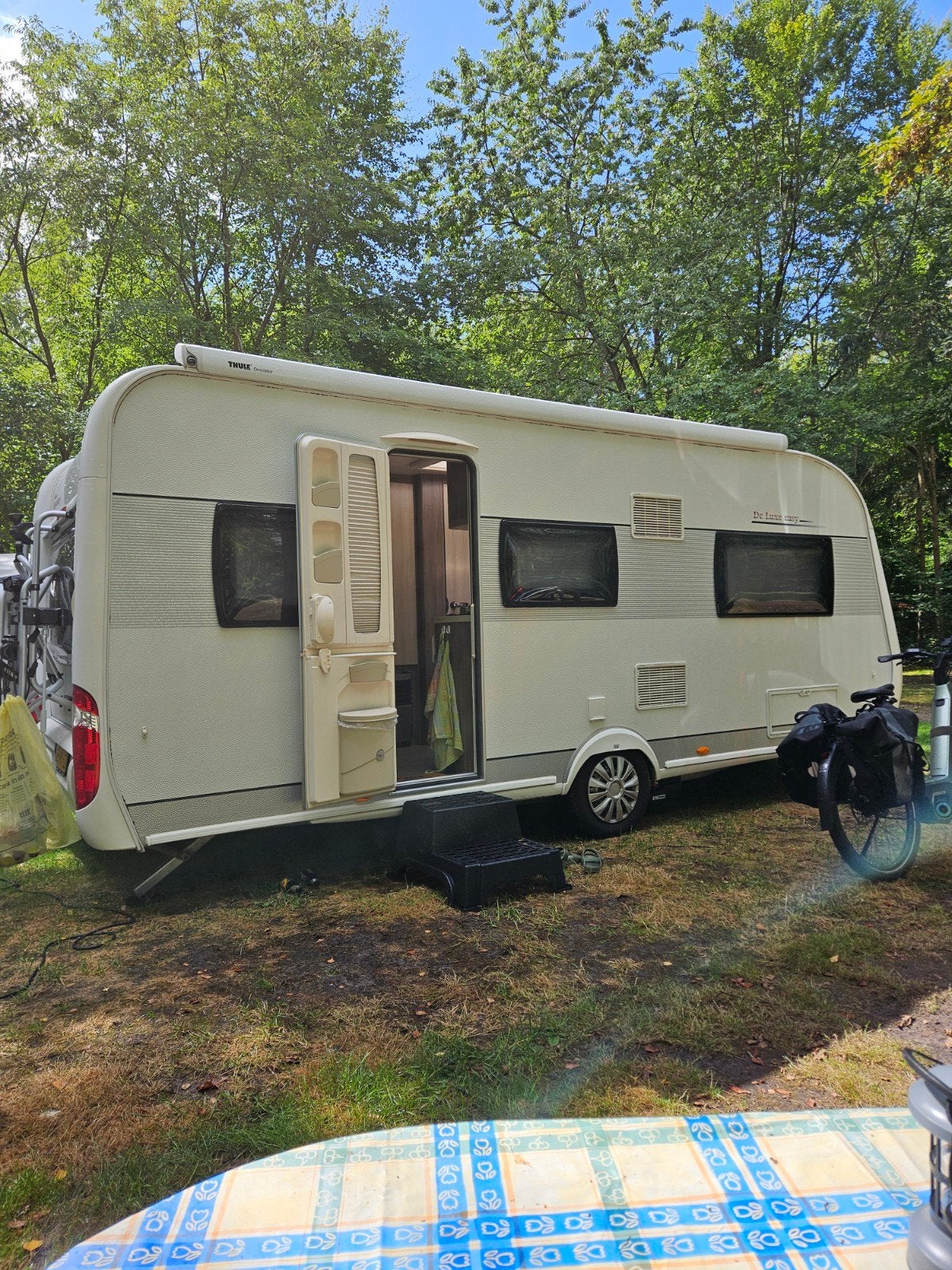 Hobby 495 UL 2015 luifel mover fietsenrek., Particulier
