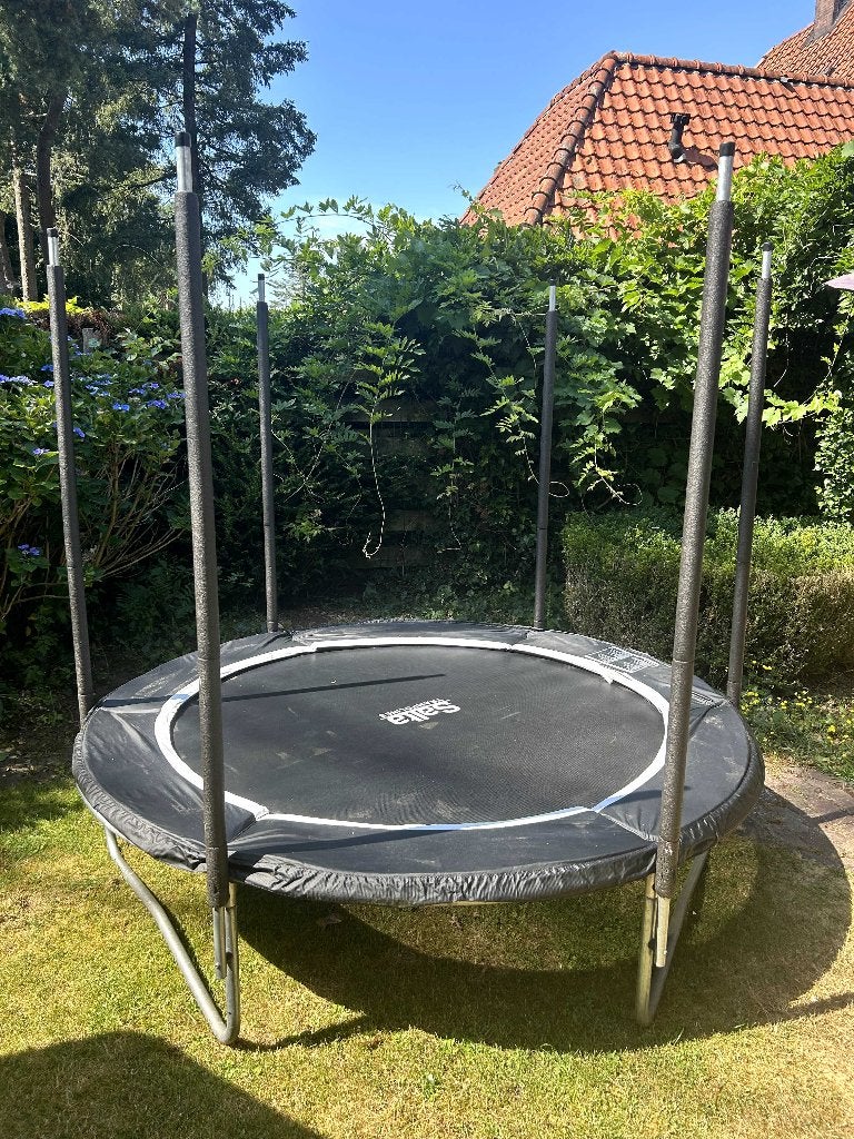 Salta trampoline rond 213 cm, Kinderen en Baby's, Speelgoed | Buiten | Trampolines, Ophalen, Gebruikt