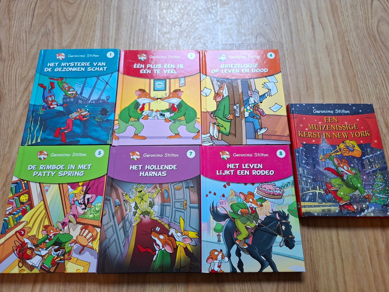 Geronimo Stilton Boeken Collectie - 7 Delen, Ophalen, Gelezen