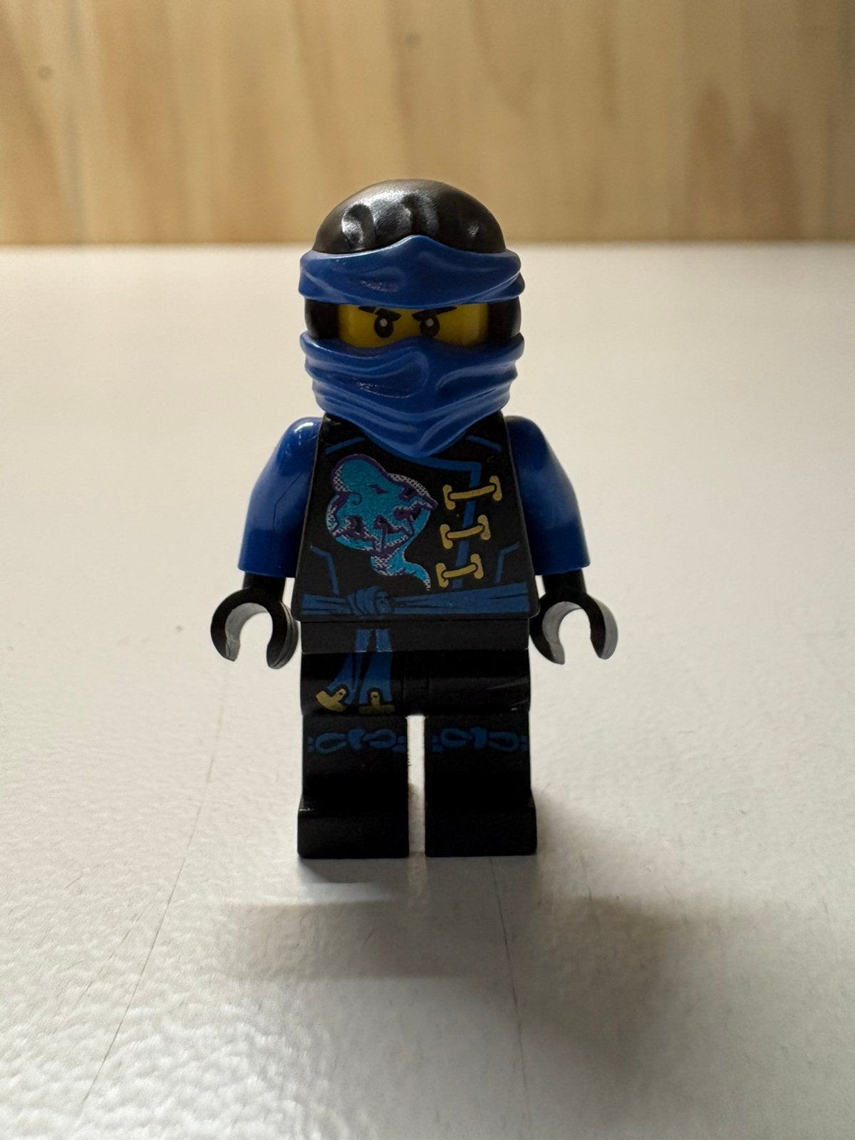 Lego Ninjago Jay Skybound minifig - njo0210, Lego, Ophalen of Verzenden, Zo goed als nieuw, Minifiguur