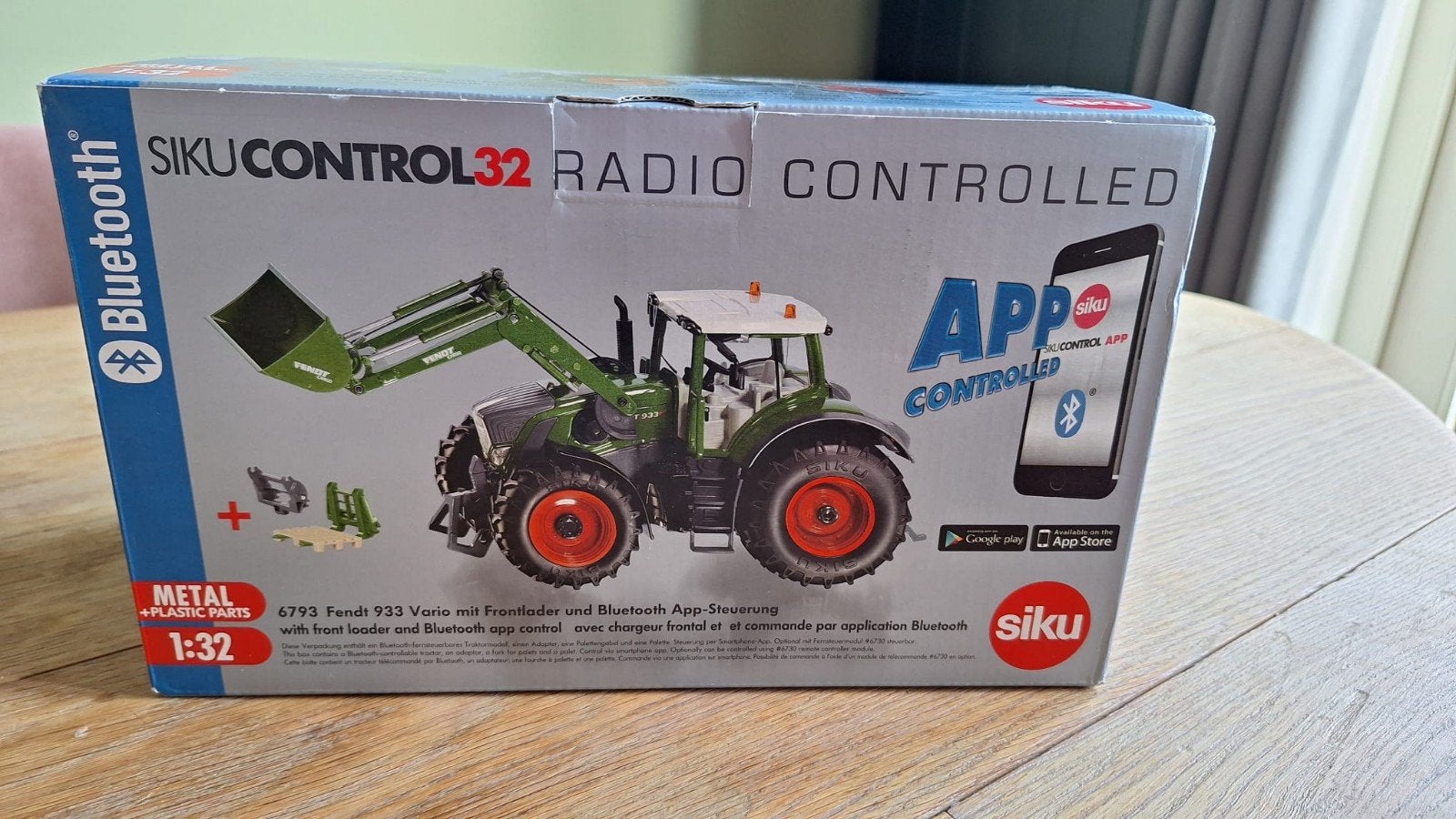 Siku control fendt met voorlader NIEUW, Hobby en Vrije tijd, Ophalen of Verzenden, Nieuw, Tractor of Landbouw, SIKU