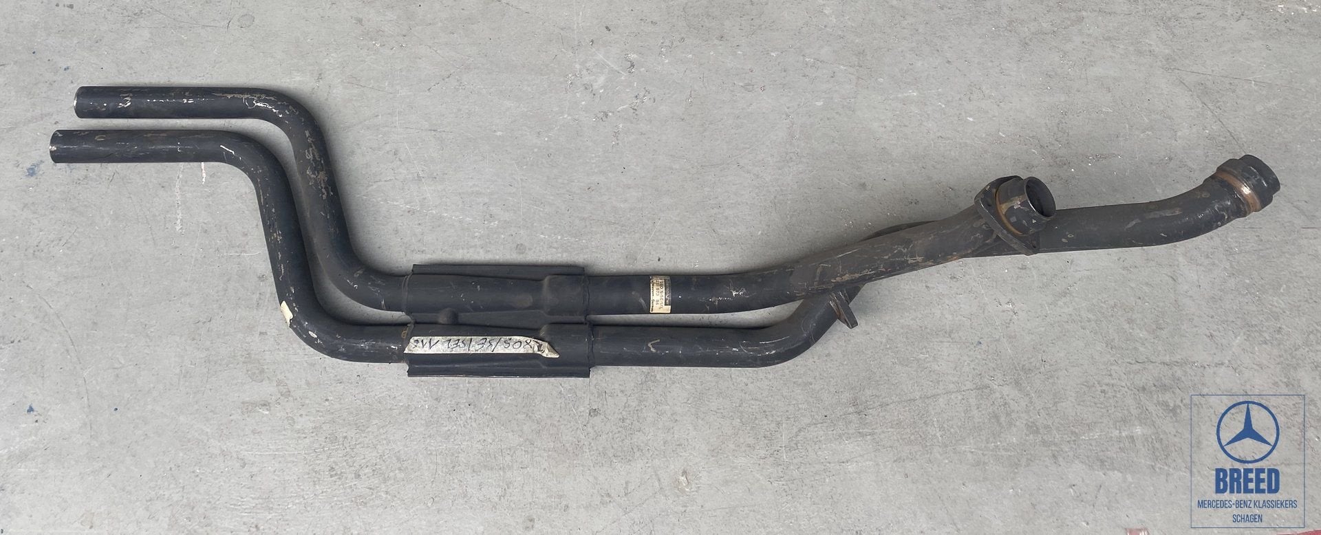 NOS voorpijp / vlampijp Mercedes-Benz W116 280S 280SE 280SEL, -, Nieuw, Ophalen of Verzenden, -