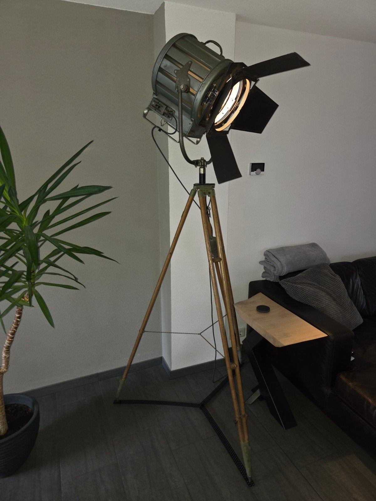 Vintage Mole- Richardson theater / studio spot, Ophalen, Gebruikt, Minder dan 100 cm