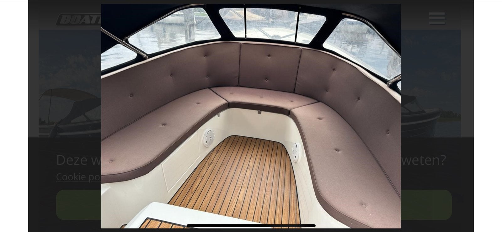 Antaris Sixty6 gehele Kussenset (excl. zonnedek), Watersport en Boten, Ophalen of Verzenden, Gebruikt, Interieur en Kussens