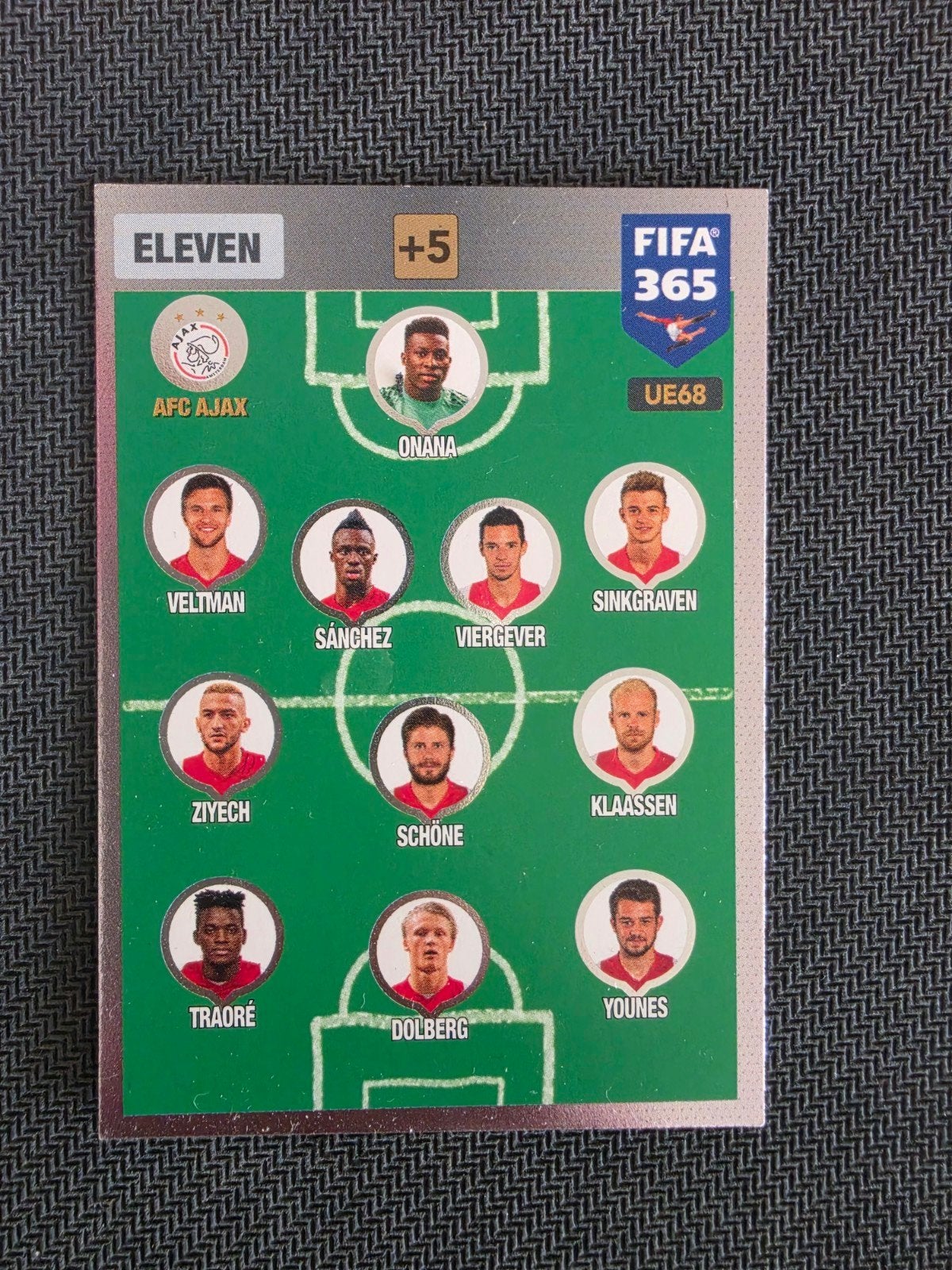 FIFA 365 AFC Ajax Eleven Spelerskaart, Ophalen of Verzenden, Gebruikt