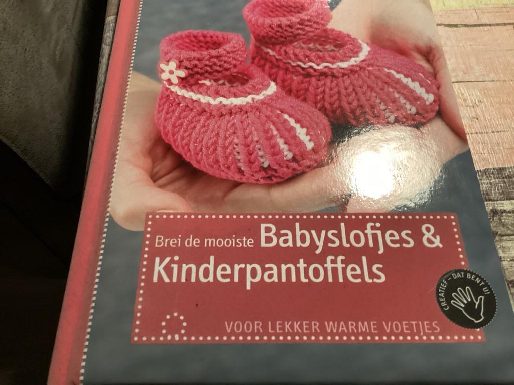 Brei de mooiste babyslofjes & kinderpantoffels, Ophalen of Verzenden, Gebruikt, Breien, Patroon of Boek