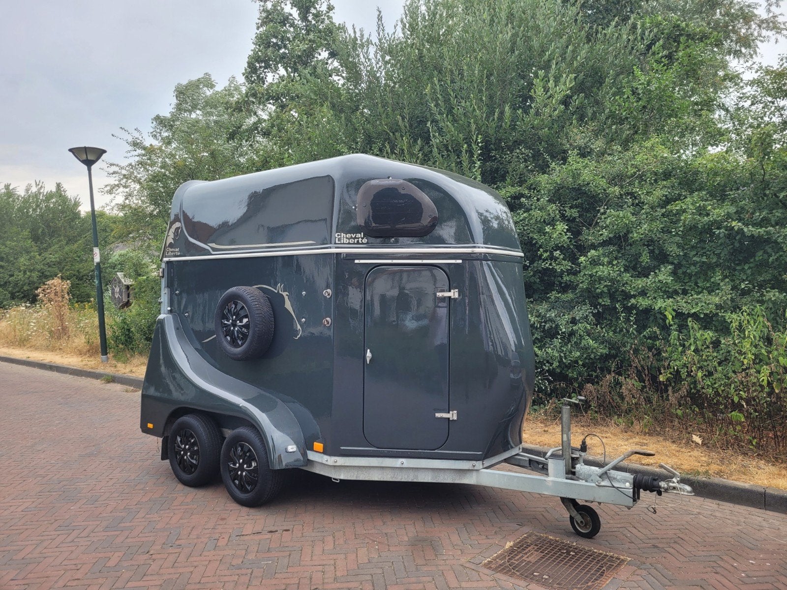 Cheval Liberte polyester  paards zadelkamer kunststof bodem, Ophalen of Verzenden, Zo goed als nieuw, Polyester, 2-paards trailer