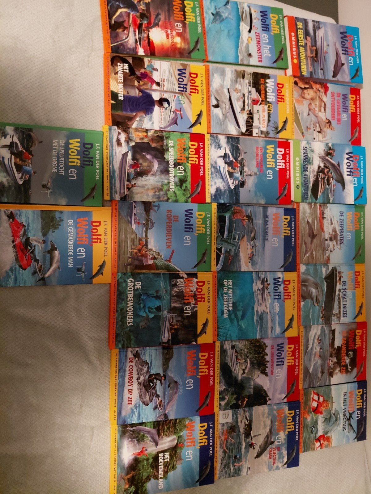Hele dolfi en wolfi serie, Complete serie of reeks, Europa, Ophalen of Verzenden, Zo goed als nieuw