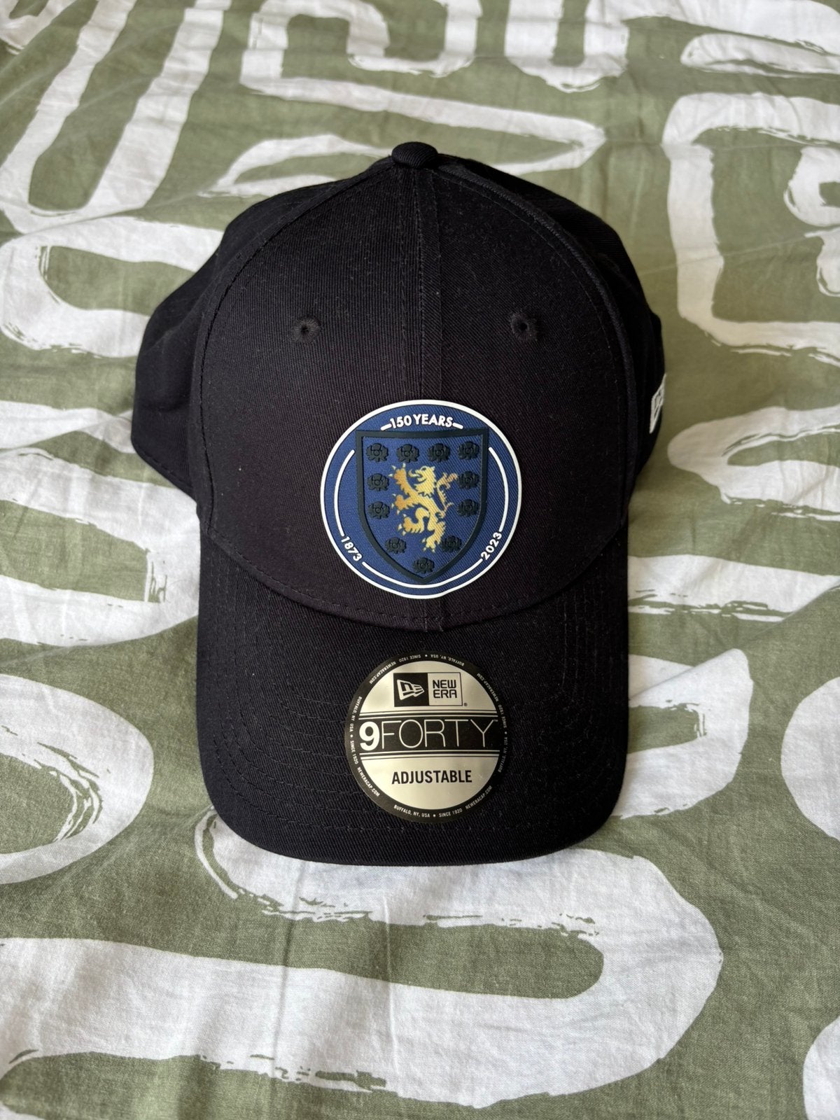 Schotland 150th anniversary New Era pet, Ophalen of Verzenden, Zo goed als nieuw, One size fits all, Pet