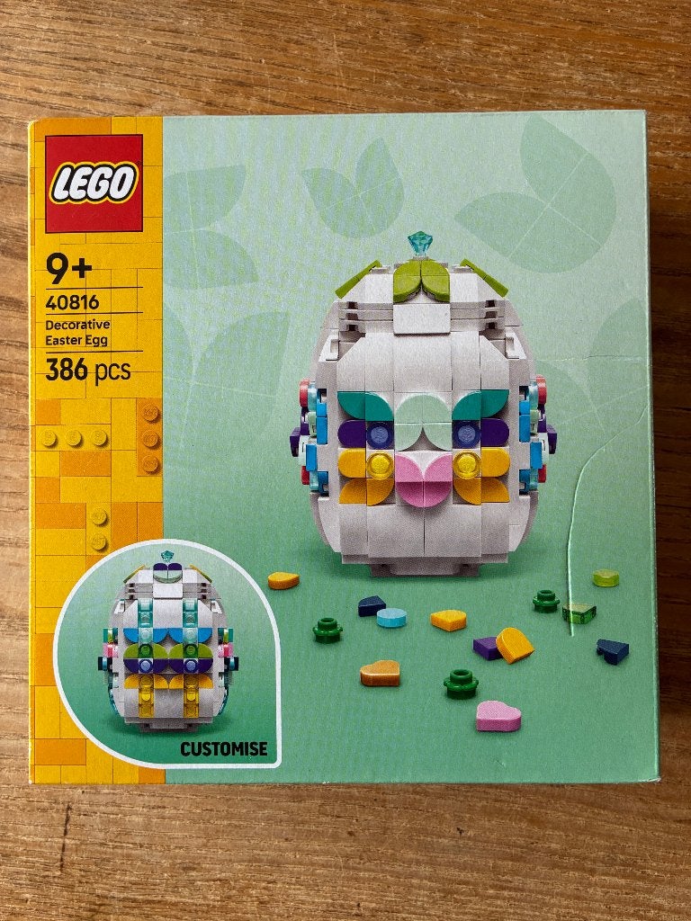 LEGO 40816 - Paasei Versieren set - 9+ jaar - nieuw, Overige thema's, Lego, Nieuw, Ophalen of Verzenden