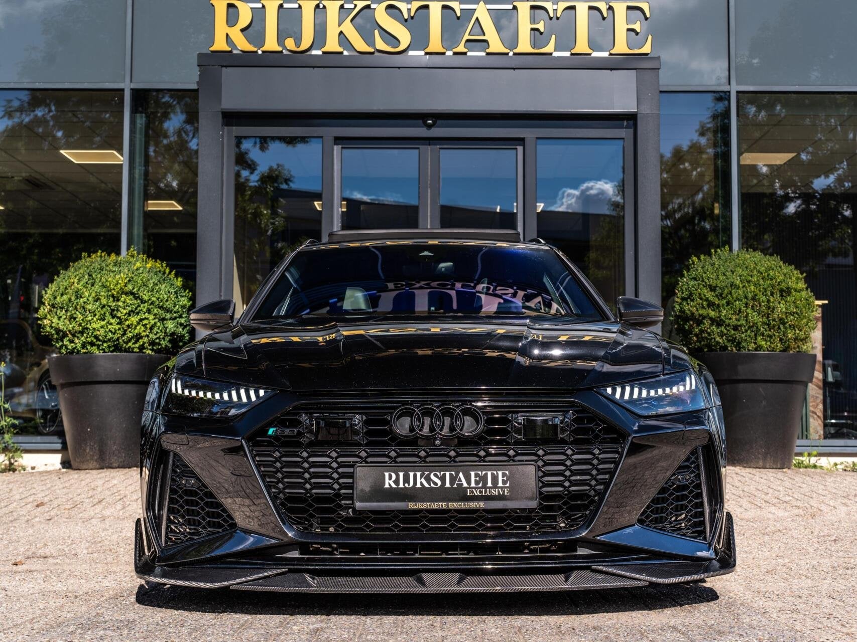 Audi RS6 Avant 4.0 TFSI Quattro|PANO|B&O|360|ACC|22''|CARBON, Auto's, Audi, Automaat, Gebruikt, Met garantie (alle), 600 pk
