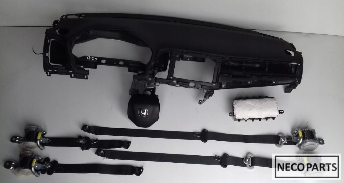 HONDA HRV AIRBAG AIRBAGSET DASHBOARD ALLES LEVERBAAR !, Honda, Gebruikt, -, -