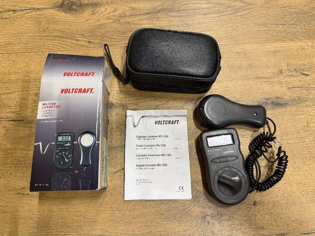 Voltcraft MS-1300 Digitale Luxmeter, Ophalen of Verzenden, Nieuw, Licht