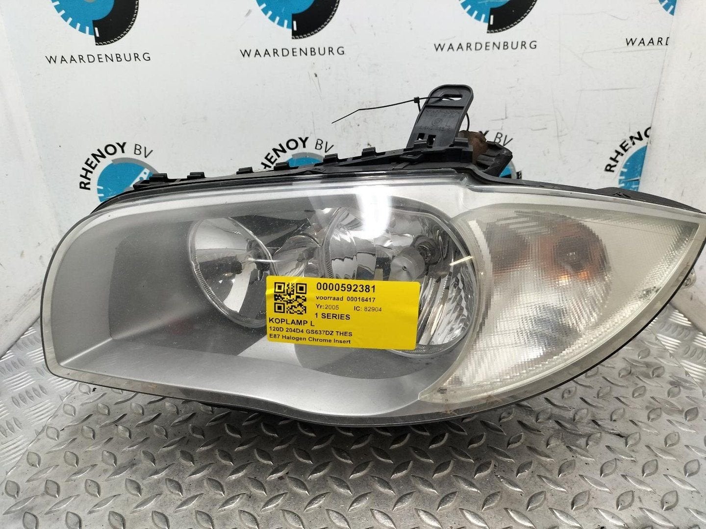 BMW 1 SERIES E87 120D  KOPLAMP L 2005, Ophalen of Verzenden, Gebruikt, Stiba lid
