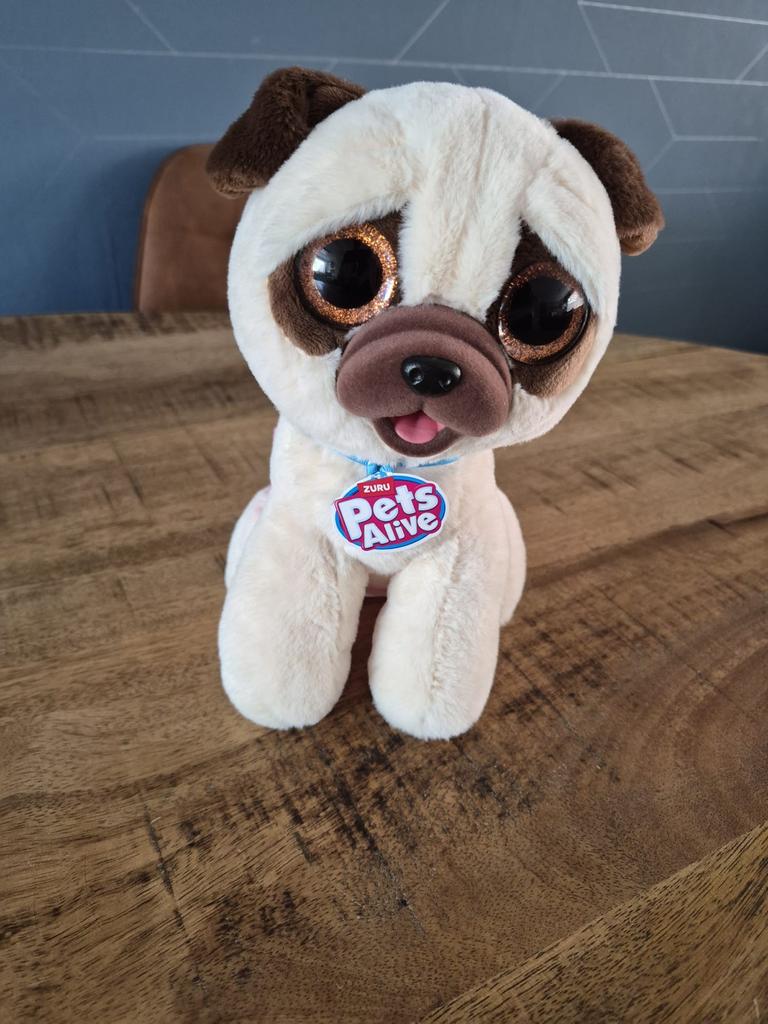 Pets Alive Pooping Puppy - Interactieve Knuffel, Kinderen en Baby's, Speelgoed | Knuffels en Pluche, Gebruikt, Overige merken
