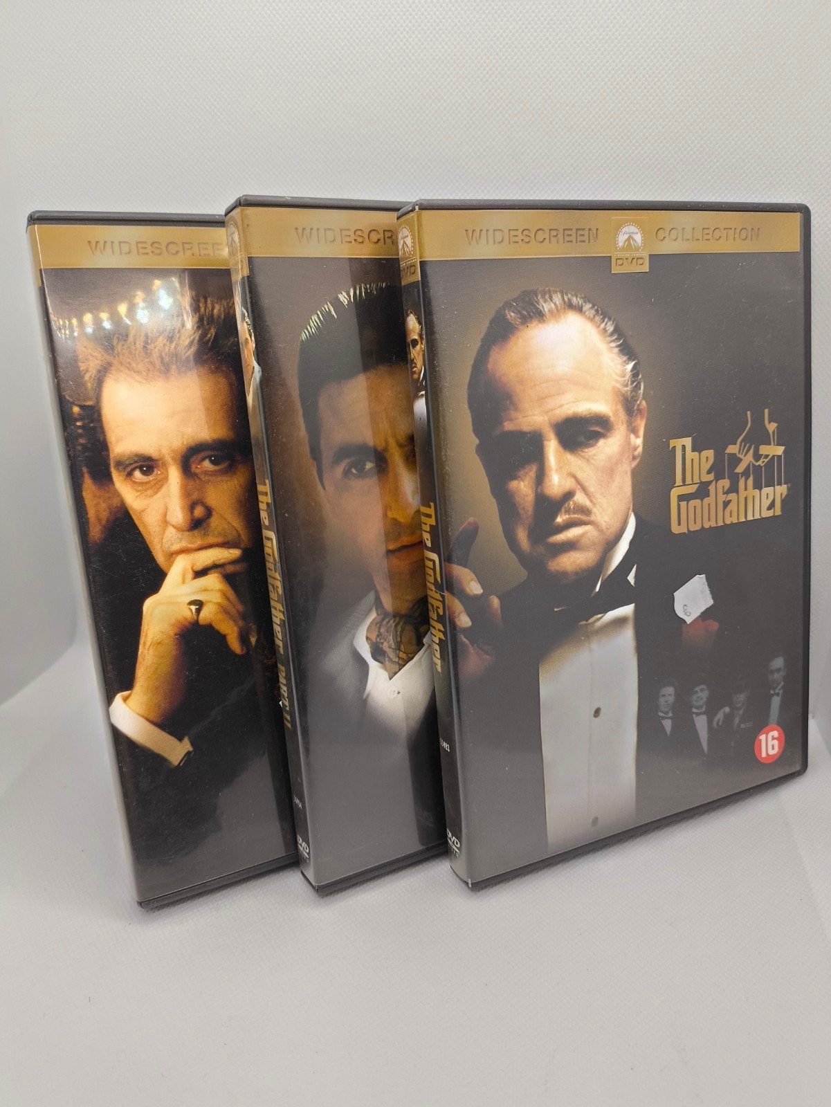 The godfather 1, 2 en 3 dvds, Alle leeftijden, Ophalen of Verzenden, Zo goed als nieuw