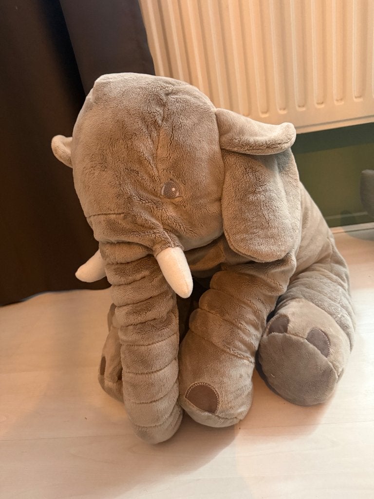 Grote olifant knuffel, Ophalen, Zo goed als nieuw, Olifant
