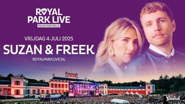 4x Royal Park Live Suzan & Freek staanplaats tickets, Tickets en Kaartjes, Drie personen of meer, Juli