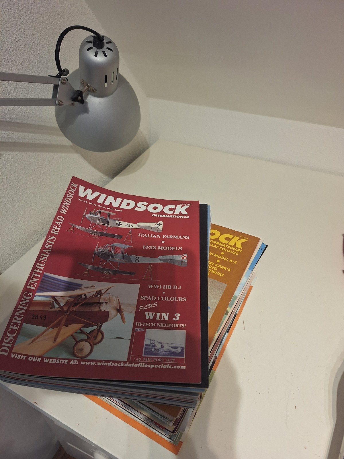 Stapel Windsock Datafiles - Eind jaren '90/Begin '00, Boeken, Ophalen of Verzenden, Gelezen, Overige typen