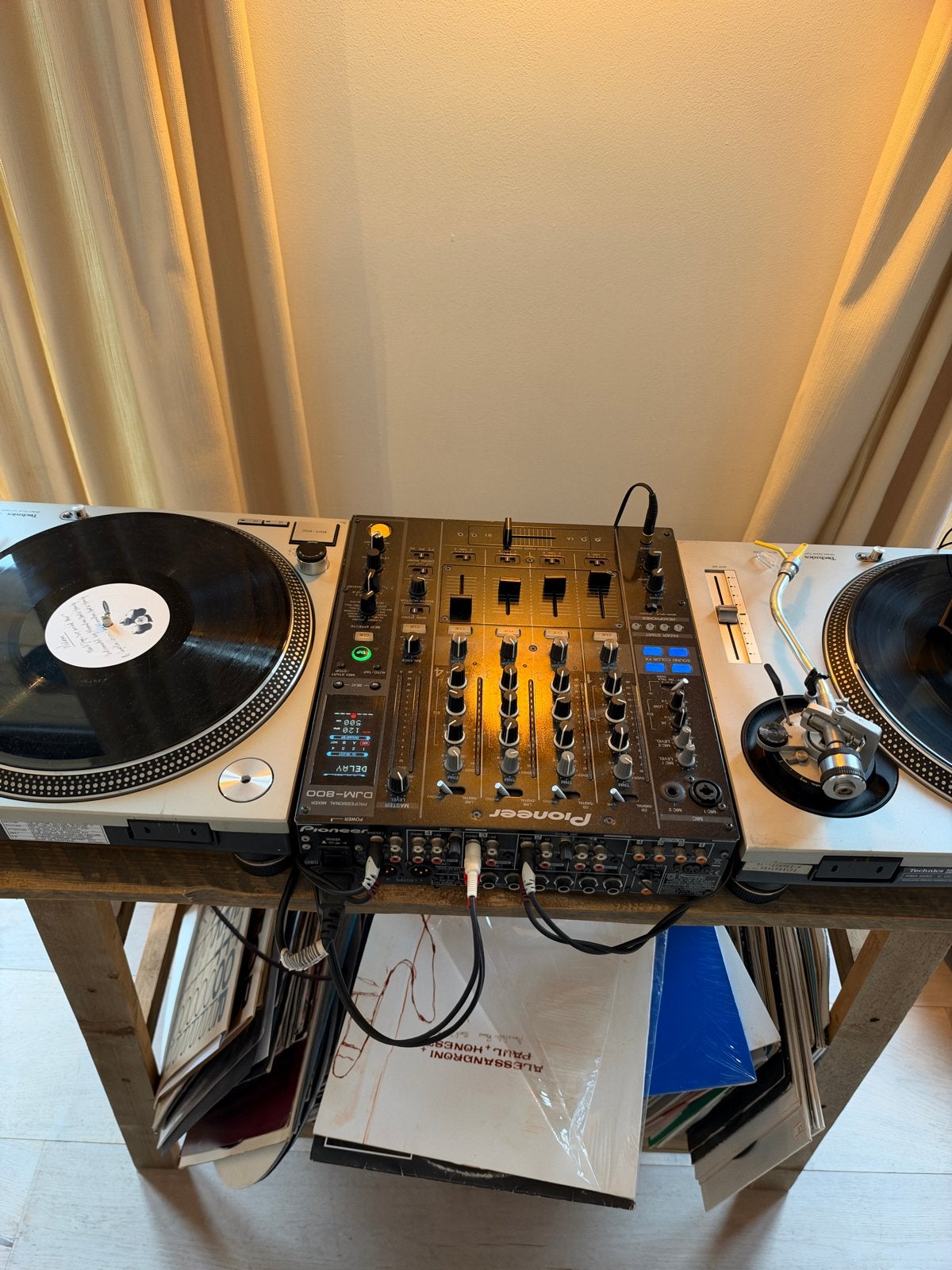 Pioneer DJM-800 DJ-mixer, Ophalen of Verzenden, Gebruikt, Dj-set, Pioneer