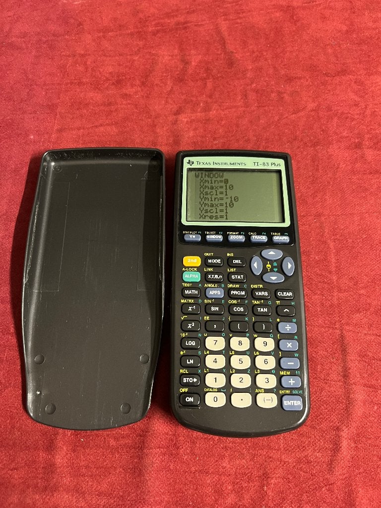 Texas Instruments TI-83plus grafische calculator rekenmachin, Ophalen of Verzenden, Gebruikt