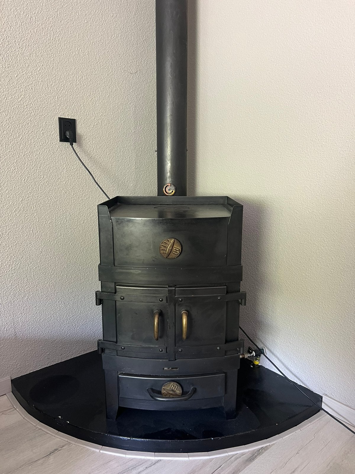 Gaskachel, Huis en Inrichting, Ophalen, Gebruikt, Gas, Vrijstaand