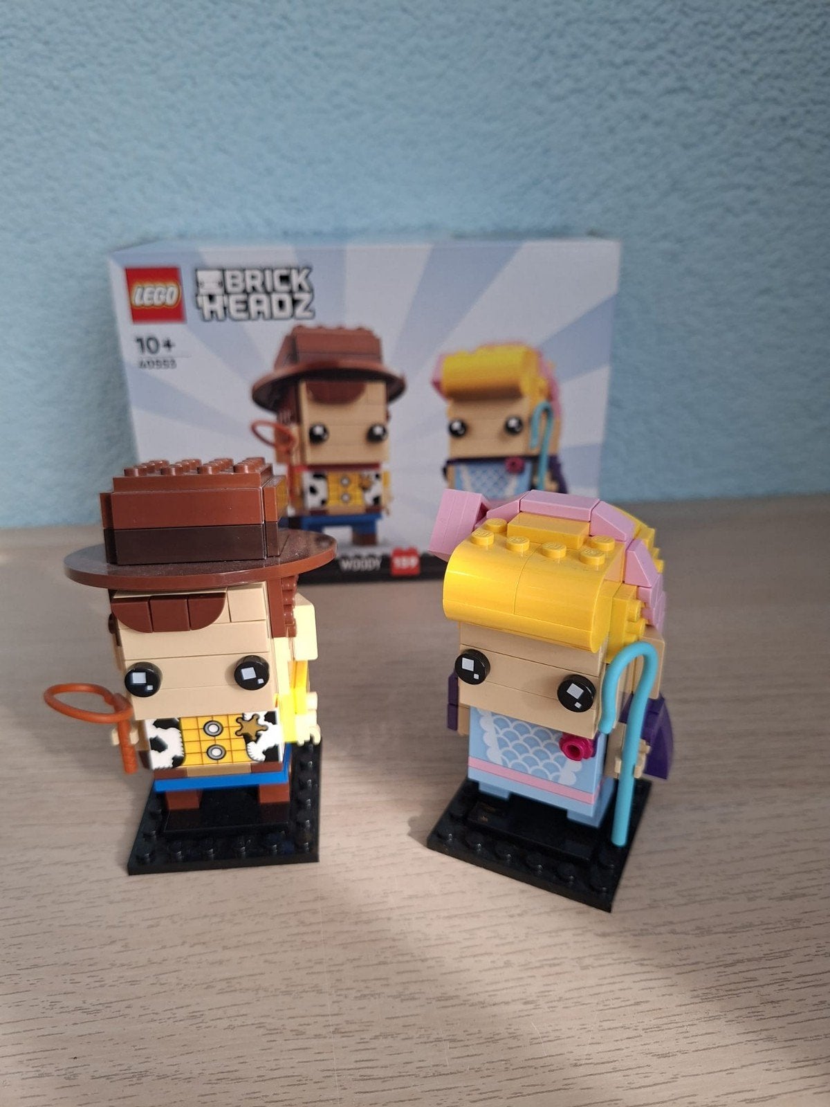 LEGO BrickHeadz Woody & Bo Peep Toy Story 40553, BrickHeadz, Lego, Ophalen of Verzenden, Zo goed als nieuw