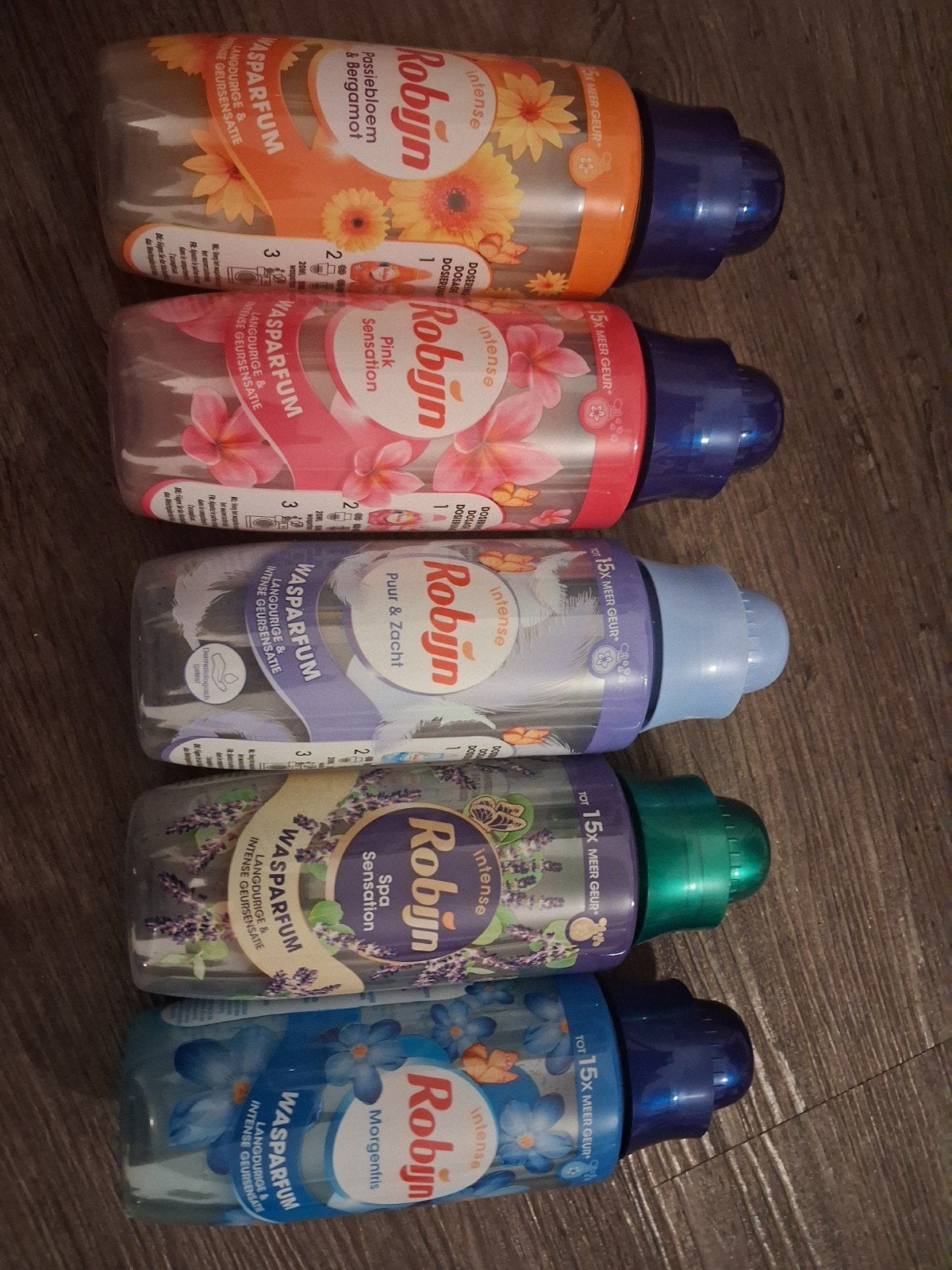 Robijn Intense Wasparfum - Diverse Geuren (5x 342ml), Ophalen of Verzenden, Nieuw